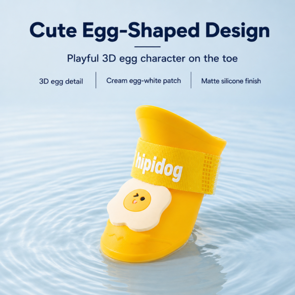 Waterproof Silicone Dog Rain Boots