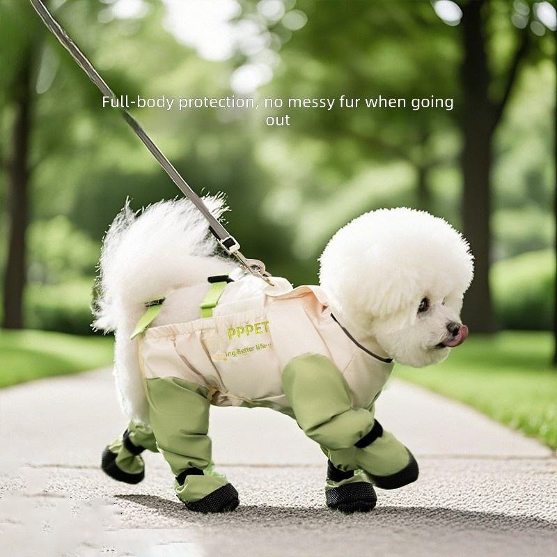 Waterproof Dirt-Resistant Full-Coverage Dog Coat