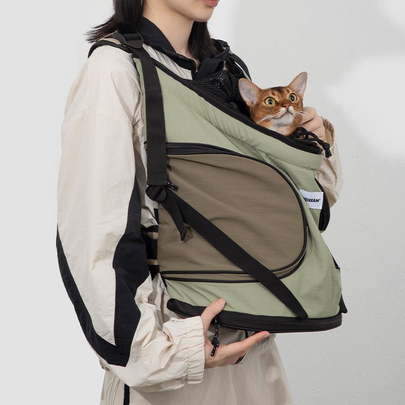 Double-Shoulder Pet Carrier Backpack
