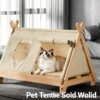Modern Solid Enclosed All-Season Pet Bed