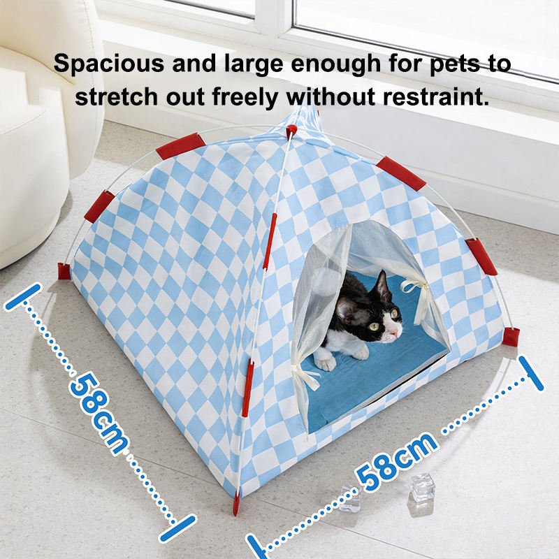 Cute Tent-Style Cat Bed