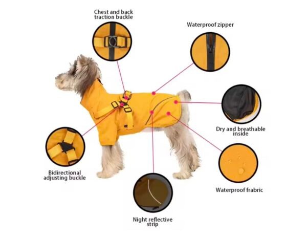Waterproof Dog Rain Jacket