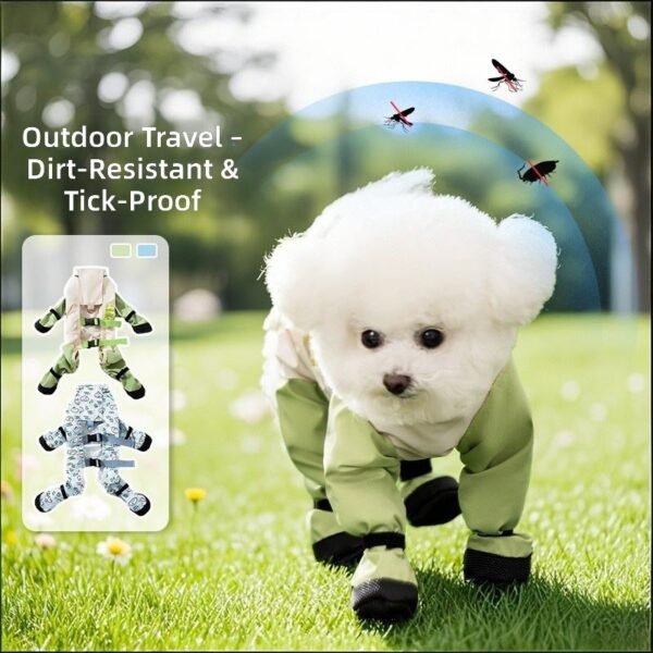 Waterproof Dirt-Resistant Full-Coverage Dog Coat
