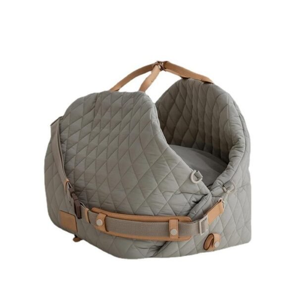 Portable Foldable Soft Stripe Cat & Dog Bed