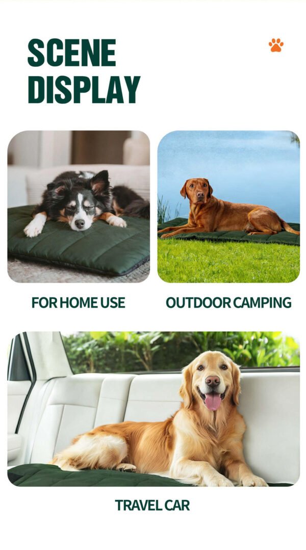 Portable Foldable Waterproof Outdoor Pet Mat