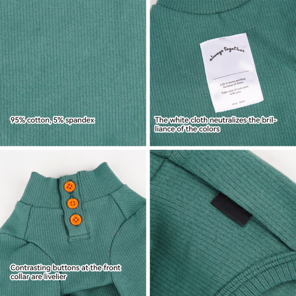 Multicolor Printed Winter Dog Clothing