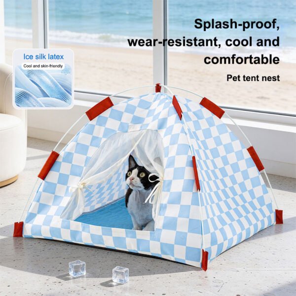 Cute Tent-Style Cat Bed