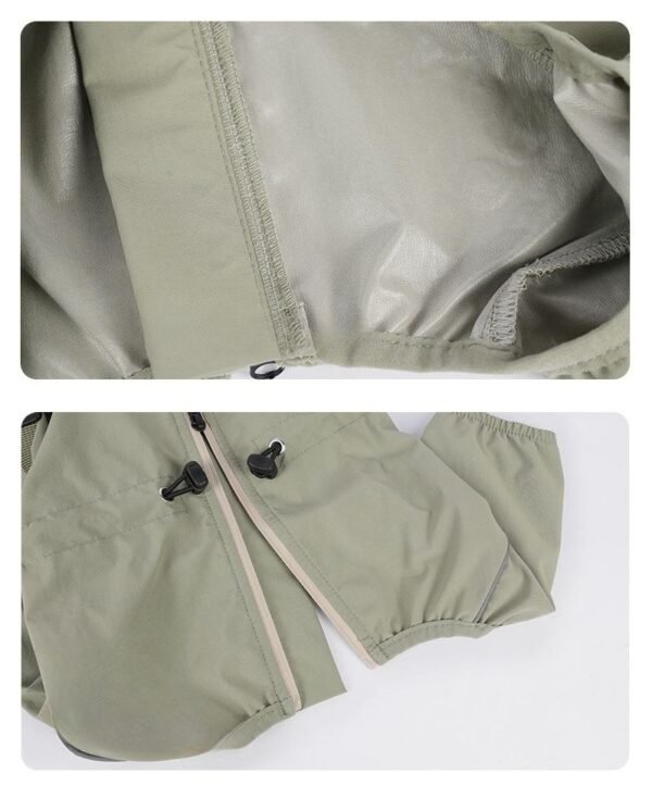 主图_06 Adjustable Four-Leg Dog Raincoat